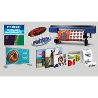 Banderoll, eliketter, m.m.